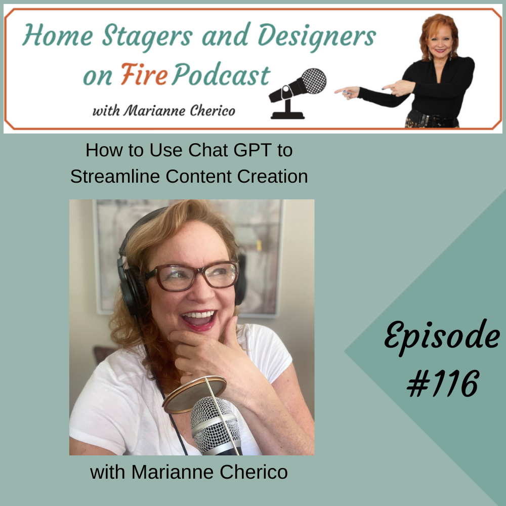 Episode 116: How to Streamline Your Business with Chat GPT