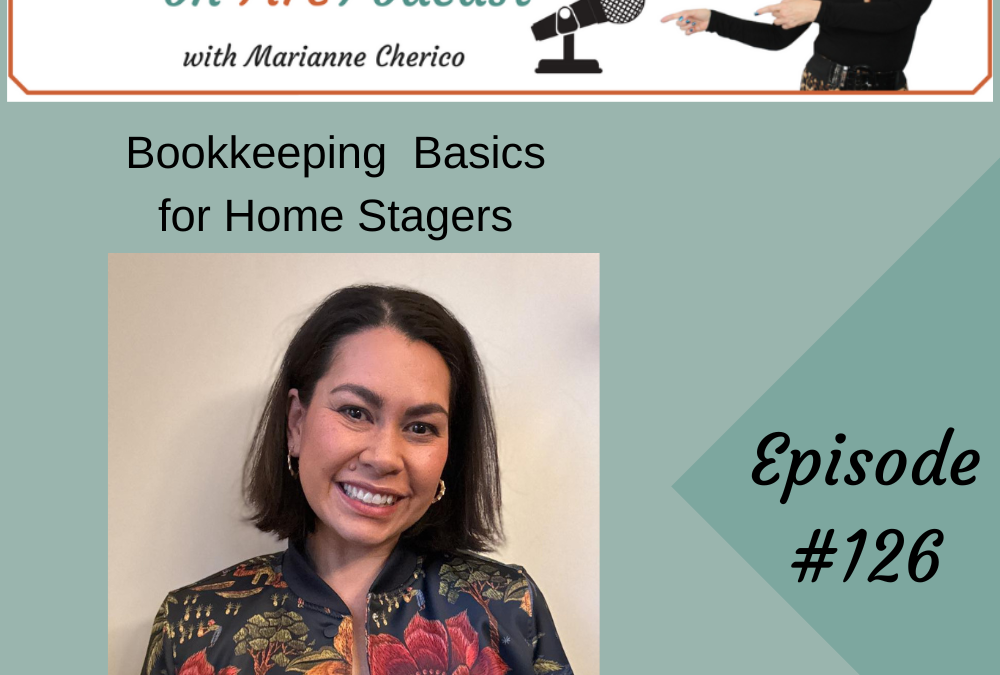 Episode 126: Bookkeeping Basics for Home Stagers