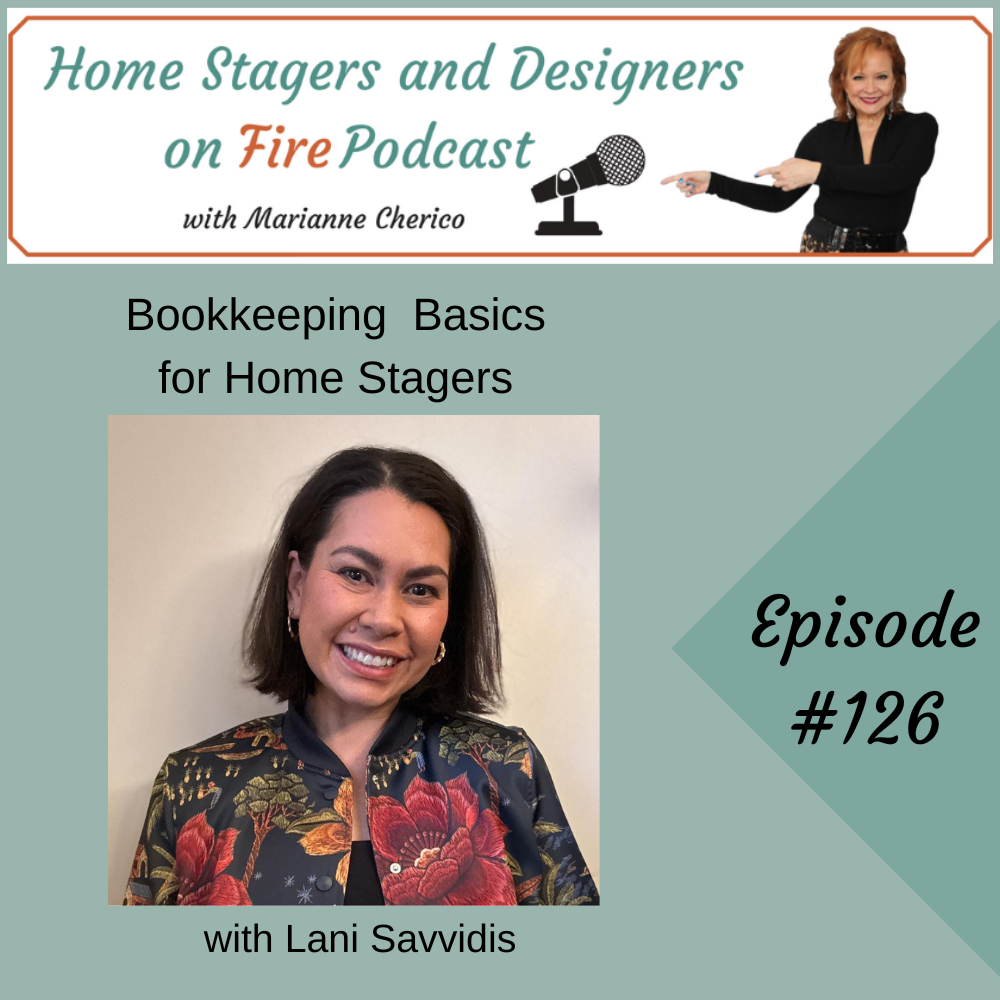 Episode 126: Bookkeeping Basics for Home Stagers